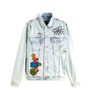 Zara Graffiti Jacket Unisex - M Men’s